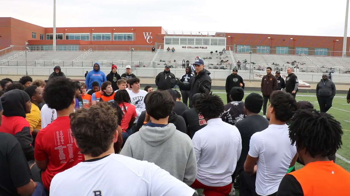 Youth football camp