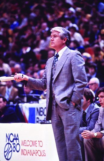 Coach Lee Rose at NCAA 1980